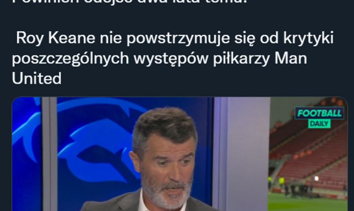 Roy Keane PODSUMOWAŁ grę Rashforda... xD